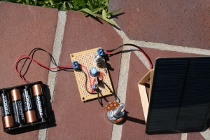 Prototype of Solar Charging Device